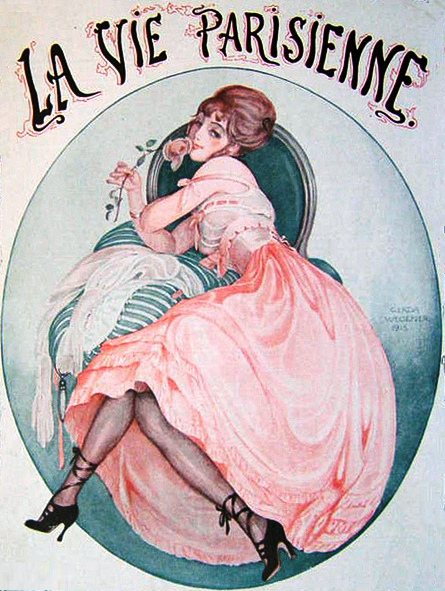 Main Product Photo of Couverture de Septembre 1915 Painting by Gerda Wegener