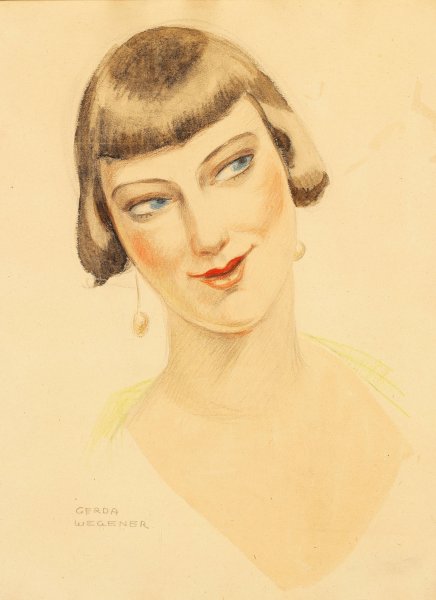 Main Product Photo of Elna Tegner  Painting by Gerda Wegener