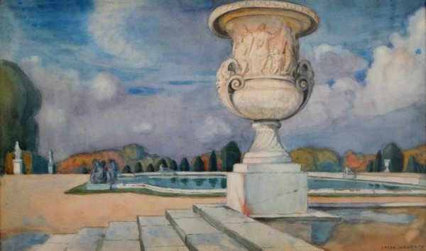 Le Vase de la Paix  by Gerda Wegener - Hand-Painted Oil Painting Reproduction