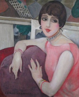 Lili Elbe by Gerda Wegener Oil Painting