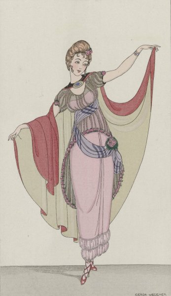 Main Product Photo of Robe a danser  Painting by Gerda Wegener