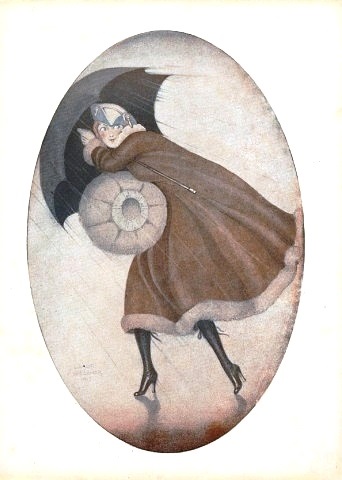 Main Product Photo of Sour La Bafale Painting by Gerda Wegener