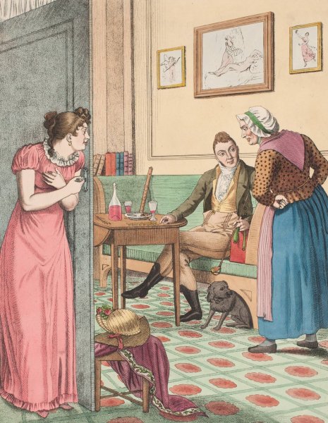 En falden piges biografi. Nr 2  by Gerhard Ludvig Lahde - Hand-Painted Oil Painting Reproduction