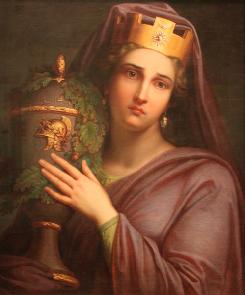 Main Product Photo of Allegory of Mourning Painting by Gerhard Von Kugelgen
