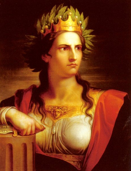 An Allegory Of Defeat by Gerhard Von Kugelgen - Hand-Painted Oil Painting Reproduction