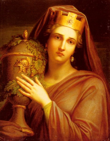 An Allegory of Victory by Gerhard Von Kugelgen - Hand-Painted Oil Painting Reproduction