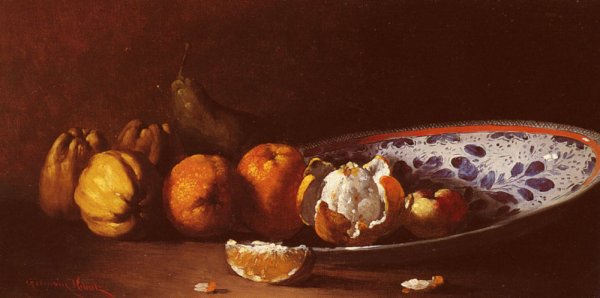 Main Product Photo of Nature Morte Aux Fruits Painting by Germain Theodure Clement Ribot