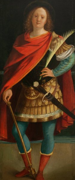 Saint Gervase by Gerolamo Giovenone Oil Painting