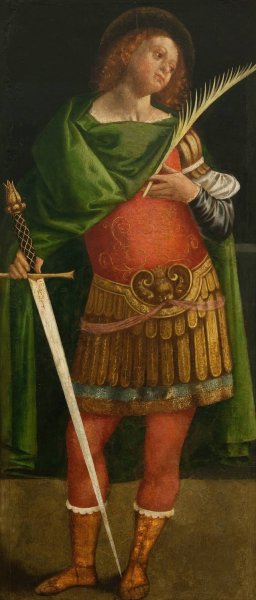 Saint Protase by Gerolamo Giovenone Oil Painting