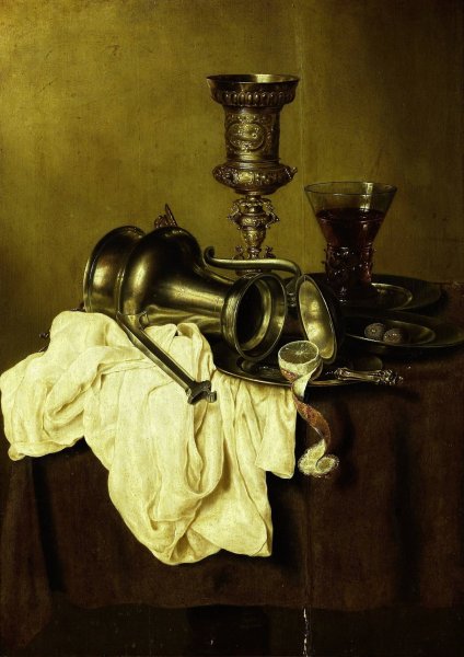 Still Life  by Gerret Willemsz Heda - Hand-Painted Oil Painting Reproduction