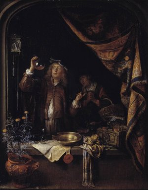 A Visit to the Doctor by Gerrit Dou Oil Painting