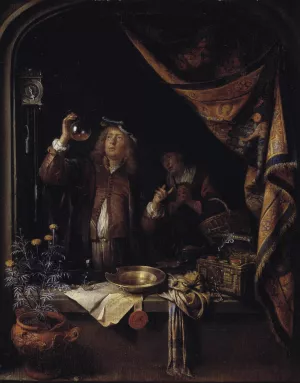 A Visit to the Doctor by Gerrit Dou Oil Painting