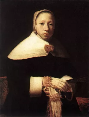 Portrait of a Woman Oil painting by Gerrit Dou