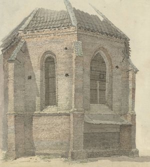 Oude kerk van Vaassen by Gerrit Hulseboom Oil Painting