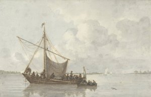 Riviergezicht Oil painting by Gerrit Lamberts