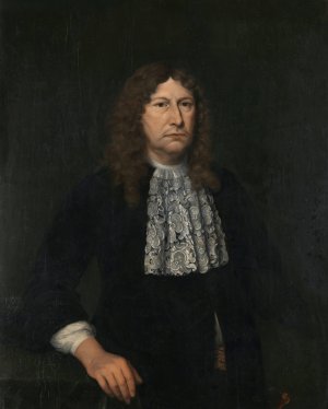 Portrait of Johannes Camphuys, Governor-General of the Dutch East Indies by Gerrit Van Goor Oil Painting