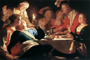 The Prodigal Son painting by Gerrit Van Honthorst