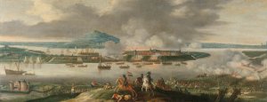 The Siege of Schenkenschans in 1636 by Gerrit Van Santen Oil Painting
