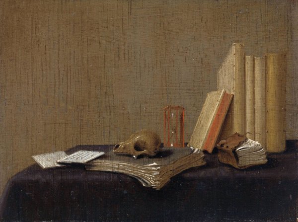 Vanitas Still Life  by Gerrit Van Vucht - Hand-Painted Oil Painting Reproduction