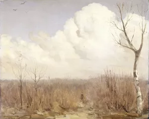 Autumn Day by Gerrit Willem Dijsselhof Oil Painting