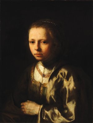 Young Girl by Gerrit Willemsz Horst Oil Painting