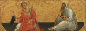 St. Stephen and St. Bruno by Gherado Di Jacopo Oil Painting