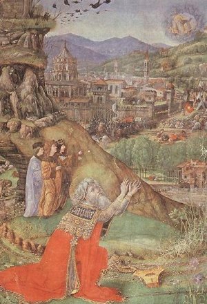 Florentine Bible Oil painting by Gherardo Di Giovanni