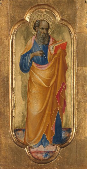 Evangelist Oil painting by Gherardo Starnina