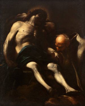 Joseph of Arimathea by Giacinto Brandi Oil Painting