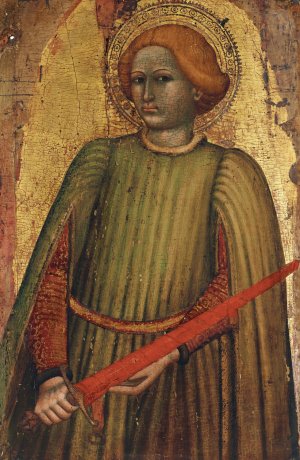 Saint Vito by Giacomo Di Nicola Da Recanati Oil Painting