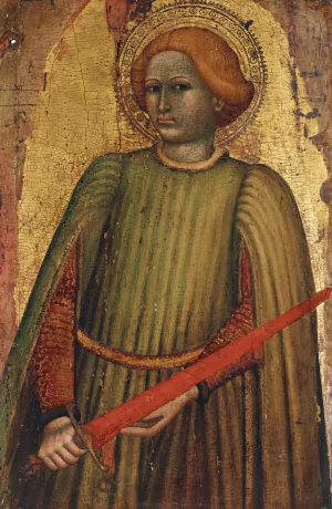 Saint Vito by Giacomo Di Nicola Da Recanati Oil Painting