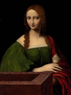 Mary Magdalene by Giampietrino (Giovanni Pietro Rizzoli) Oil Painting