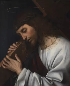 Christ Carrying the Cross by Gian Francesco De Maineri Oil Painting
