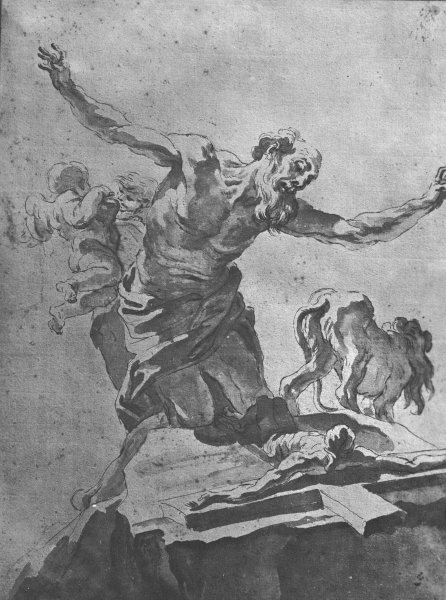 Main Product Photo of St Jerome Penitent Painting by Gian Lorenzo Bernini