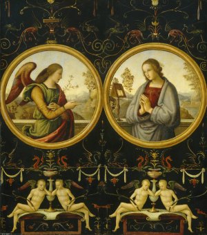 The Annunciation by Giannicola Di Paolo Oil Painting