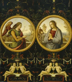 The Annunciation by Giannicola Di Paolo Oil Painting