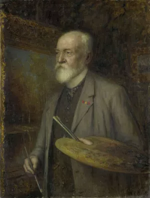 Johannes Gijsbert Vogel by Gijsbertus Derksen Oil Painting