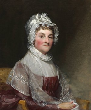 Abigail Smith Adams by Gilbert Stuart Oil Painting