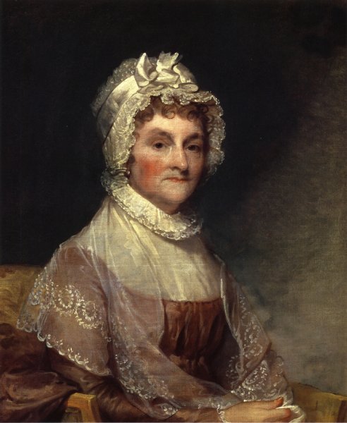 Main Product Photo of Abigail Smith Adams Painting by Gilbert Stuart