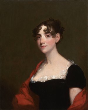 Ann Calvert Stuart Robinson by Gilbert Stuart Oil Painting