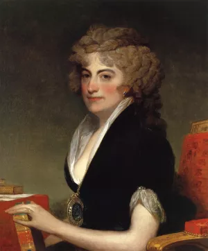 Anne Willing Bingham painting by Gilbert Stuart