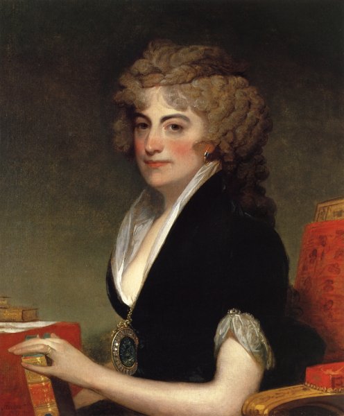 Main Product Photo of Anne Willing Bingham Painting by Gilbert Stuart