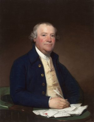Captain Joseph Anthony by Gilbert Stuart Oil Painting