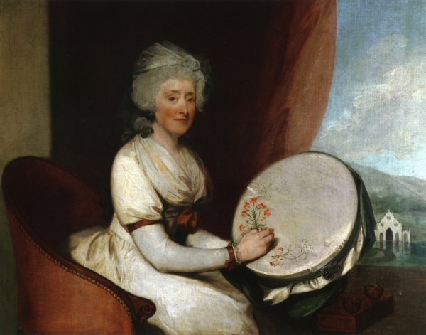 Main Product Photo of Catherine Lane Barker Painting by Gilbert Stuart