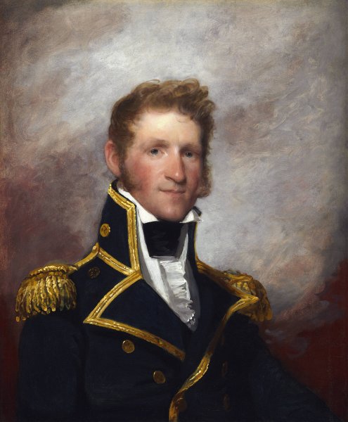 Main Product Photo of Commodore Thomas Macdonough  Painting by Gilbert Stuart