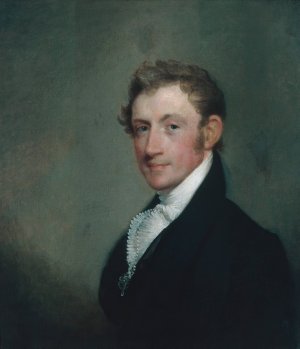 David Sears, Jr. by Gilbert Stuart Oil Painting