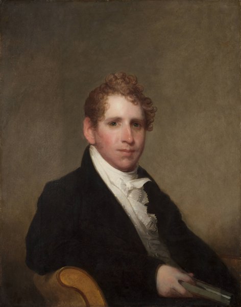 Main Product Photo of Dr. James Stuart  Painting by Gilbert Stuart