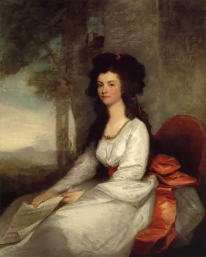 Eleanor Gordon by Gilbert Stuart - Oil Painting Reproduction