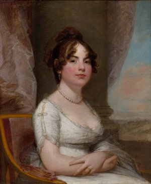 Elizabeth Beltzhoover Mason by Gilbert Stuart Oil Painting