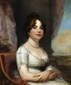Elizabeth Beltzhoover Mason by Gilbert Stuart Oil Painting